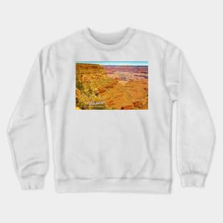 Rim Trail Viewpoint Grand Canyon Crewneck Sweatshirt